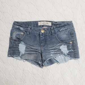 Freestyle Revolution Distressed Shorts Size 4